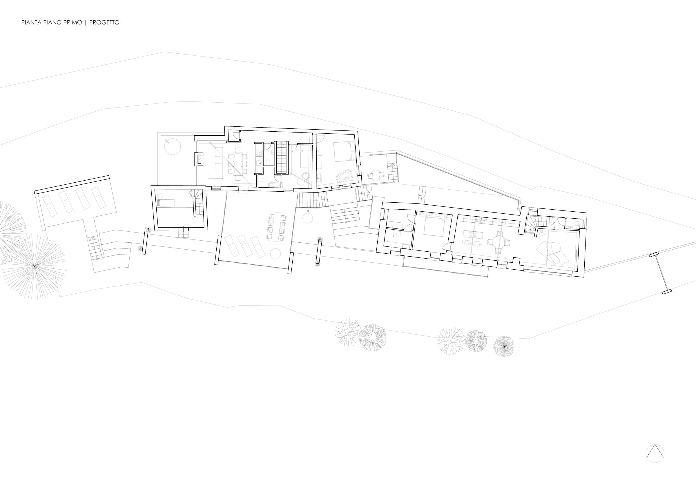 Progetto 39_Pianta piano primo_Progetto